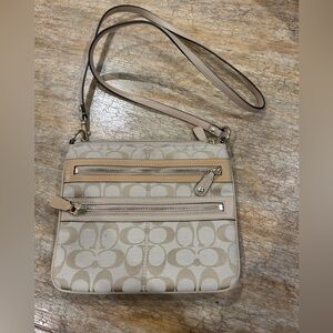 Coach tab logo crossbody bag